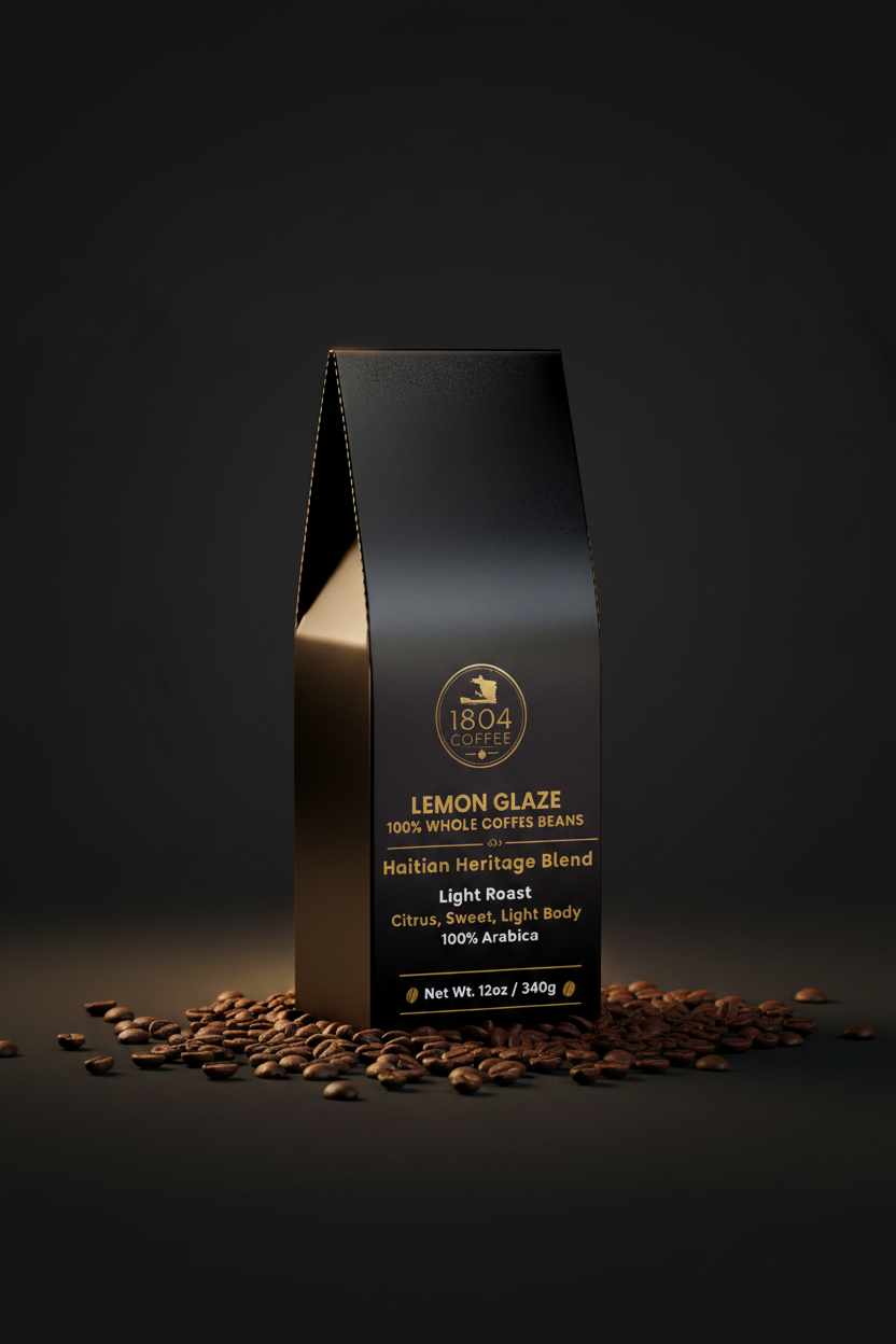 1804 Coffee Lemon Glaze - Front cinematic shot